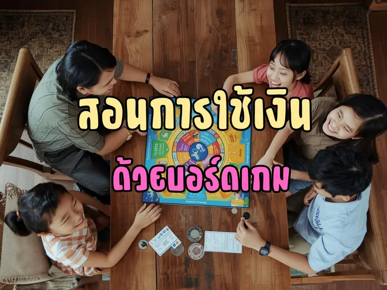 สอนลูกเรื่องเงินง่ายๆ ใช้ของเล่นบอร์ดเกม ปลูกฝังทักษะการลงทุน