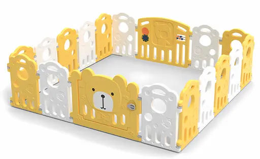 คอกเด็ก ลายพี่หมี