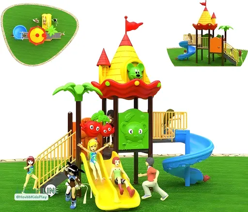 ชุดเครื่องเล่นสนาม Castle Garden