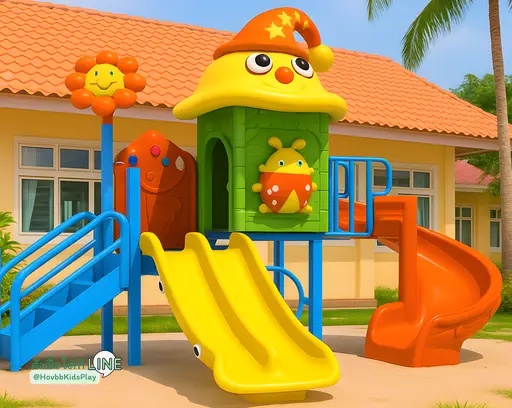 ชุดสนามเด็กเล่นกลางแจ้ง Sunny Cottage 