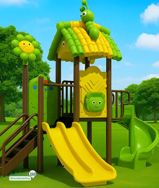 ชุดสนามเด็กเล่นกลางแจ้ง  Bamboo Garden