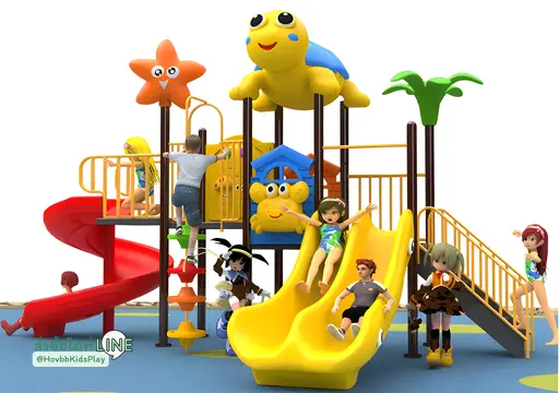 สนามเด็กเล่นธีมทะเล เต่า ดาวทะเล ปูน้อย