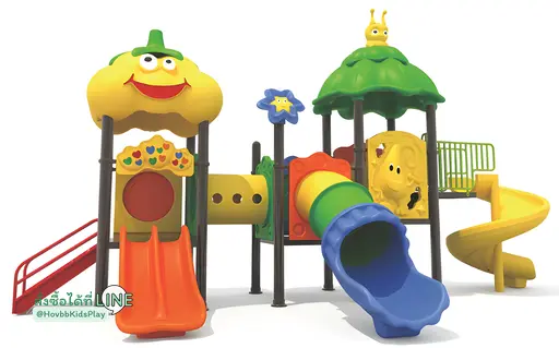เครื่องเล่นสนามเด็กเล่นกลางแจ้ง สำหรับอนุบาล