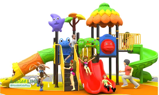 เครื่องเล่นสนามกลางแจ้ง Fantasy Animals