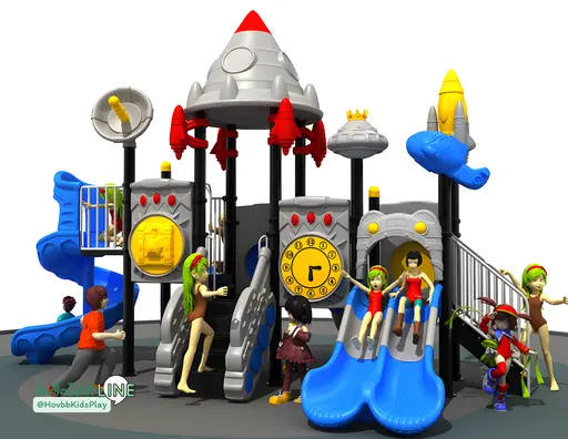 เครื่องเล่นเด็กกลางแจ้ง Rocket Command