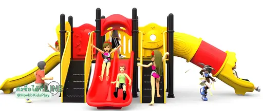 เครื่องเล่นสนามอนุบาล Dino Space