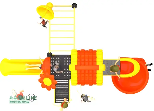ของเล่นสนามเด็กกลางแจ้ง รุ่นจานดาวเทียม