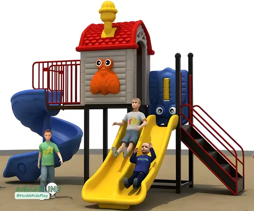 เครื่องเล่นสนามอนุบาล Cartoon House