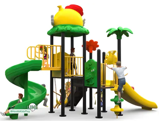 เครื่องเล่นสนามเด็กอนุบาล Angel Smile Playground