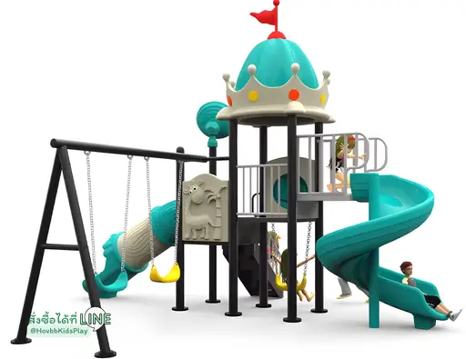 เครื่องเล่นสนามเด็กปฐมวัยธีมอวกาศ