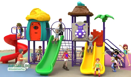 ของเล่นสนามกลางแจ้ง Stone Bug Adventure