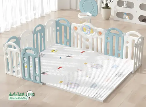 คอกกั้นเด็ก พลาสติก HDPE แข็งแรงทนทาน