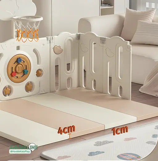 คอกกั้นเด็ก สีพาสเทล น่ารัก