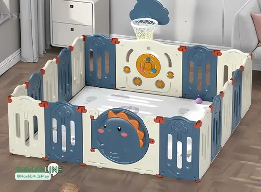 คอกเด็ก ลายพี่ไดโน