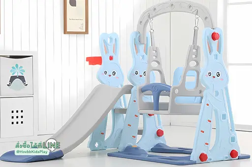 เครื่องเล่นเด็กในบ้าน พลาสติก HDPE ปลอดภัย
