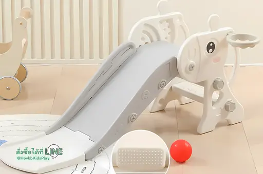 สไลเดอร์เด็ก ยีราฟ ขนาดกลาง สำหรับเด็กเล็ก