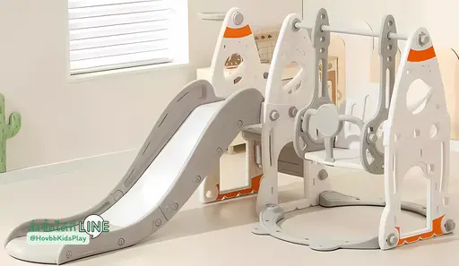 ชิงช้าสไลเดอร์เด็ก สีสดใส แข็งแรง ปลอดภัย