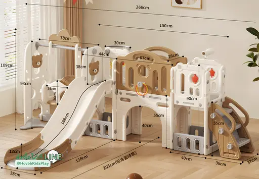 สไลเดอร์เด็ก มัลติฟังก์ชั่น พร้อมกล้องส่องทางไกล